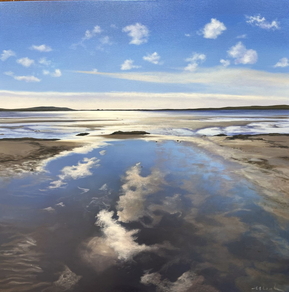 Scottish Artist NICOLA WAKELING - Long Summer Days, North Uist